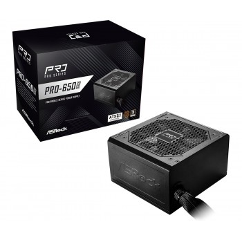 Asrock PRO-650B power supply unit 650 W 24-pin ATX ATX Black