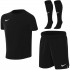 Komplet sportowy dla ma ych dzieci Nike Dri-Fit Park VIII czarny HV8260 010 XL