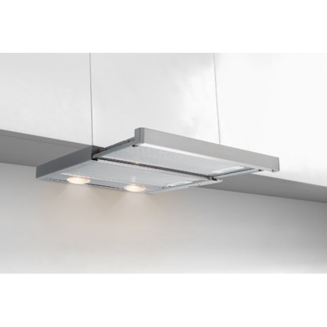 Beko HNT61210X cooker hood 280 m /h Semi built-in (pull out) Stainless steel