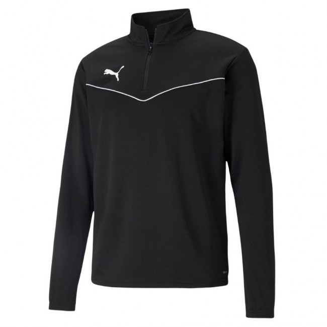 Puma teamRISE 1 4 Zip Top Men's Sweatshirt black 657394 03 S Puma teamRISE 1 4 Zip Top Men's Sweatshirt black 657394 03 S