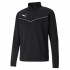 Puma teamRISE 1 4 Zip Top Men's Sweatshirt black 657394 03 S