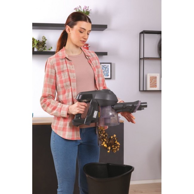 Hoover HF1 HF103X 011 Stick vacuum Battery Dry Fabric Bagless 0.9 L 170 W Titanium