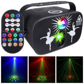 LIGHT4ME PARTY LIGHT 3 LED effect disco lighting