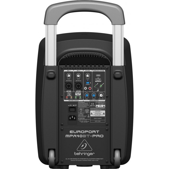 Behringer Europort MPA40BT-PRO 2-way