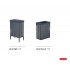 Curver Waste Bin Verto High 54L Pearl Gray