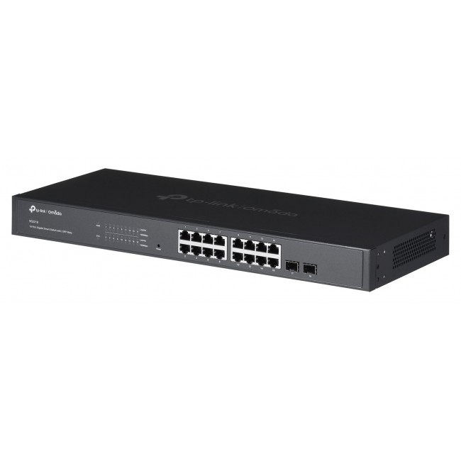 TP-Link Omada 16-Port Gigabit Smart Switch with 2 SFP Slots TP-Link Omada 16-Port Gigabit Smart Switch with 2 SFP Slots