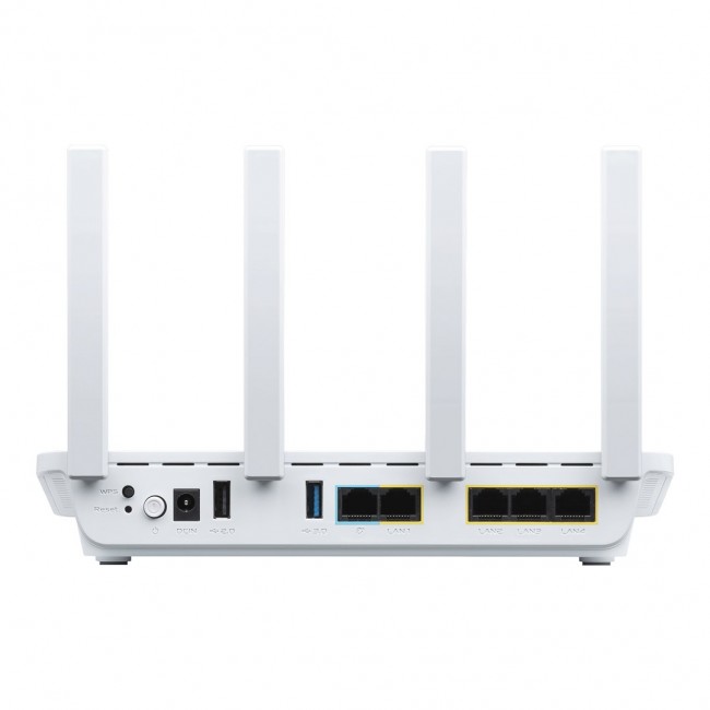ASUS EBR63 Expert WiFi wireless router Gigabit Ethernet Dual-band (2.4 GHz / 5 GHz) White