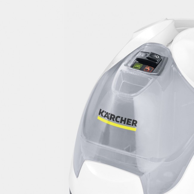 K rcher SC 4 EasyFix IRON Cylinder steam cleaner 0.8 L 2000 W Black, White