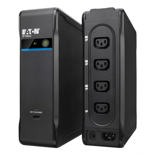 Eaton 3P700UI uninterruptible power supply (UPS) Standby (Offline) 0.7 kVA 420 W 4 AC outlet(s)