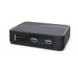 SEH utnserver Pro print server Ethernet LAN Black