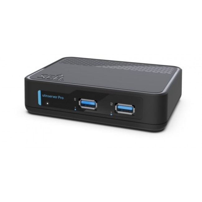 SEH utnserver Pro print server Ethernet LAN Black