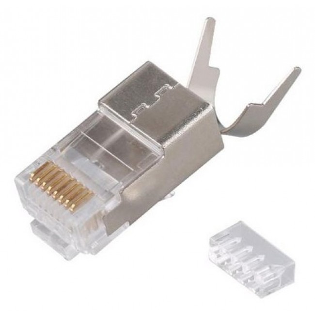 Equip Cat 8.1 RJ45 Shielded Plug, 50pcs/Set