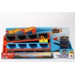 2-in-1 race track transporter, toy vehicle for kids