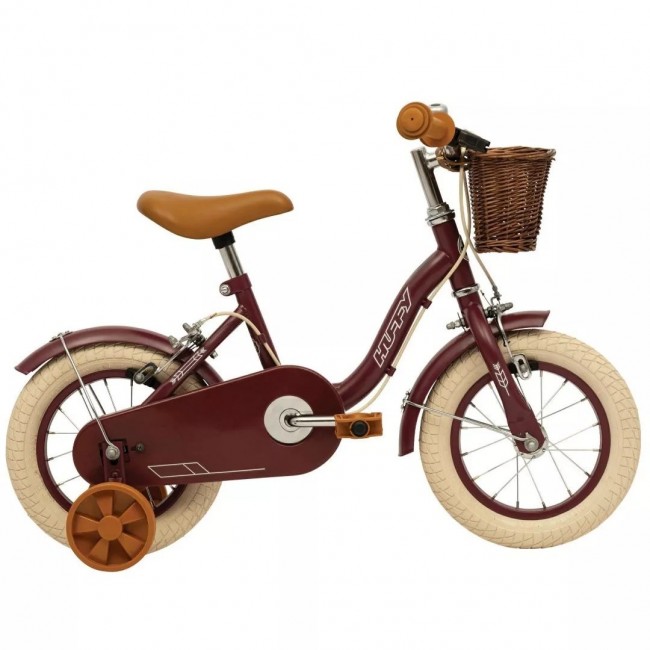 HUFFY Vintage Kids Bike Burgundy 12