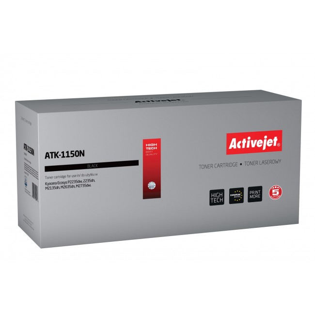 Activejet ATK-1150N Toner (replacement for Kyocera TK-1150 Supreme 3000 pages black)