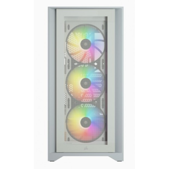 Corsair iCUE 4000X RGB Midi Tower White Corsair iCUE 4000X RGB Midi Tower White