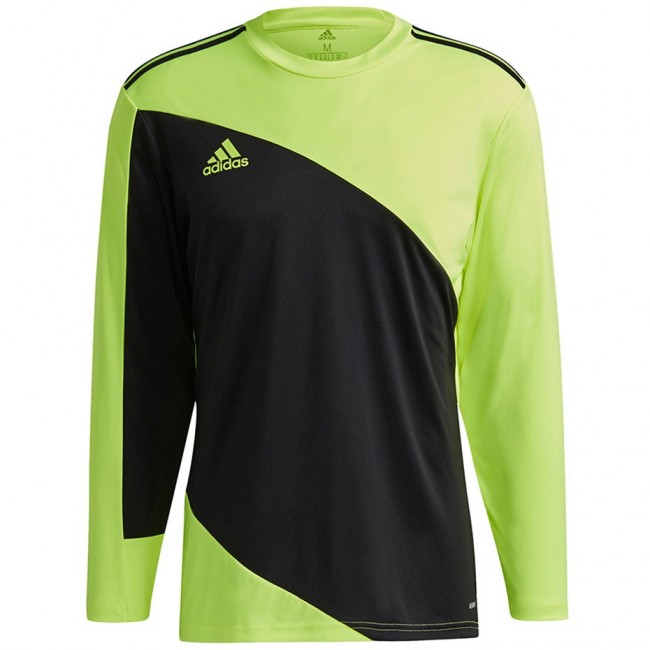 adidas Squadra 21 Goalkeeper Jersey Men's Goalkeeper Sweatshirt black-lime GN5795 S adidas Squadra 21 Goalkeeper Jersey Men's Goalkeeper Sweatshirt black-lime GN5795 S