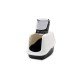 SAVIC Nestor White-Black - Covered Cat Litter Box - 56x39x38.5 cm - 1 pc SAVIC Nestor White-Black - Covered Cat Litter Box - 56x39x38.5 cm - 1 pc