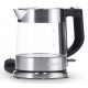 Severin WK 3468 electric kettle 1 L 2200 W Black, Stainless steel, Transparent Severin WK 3468 electric kettle 1 L 2200 W Black, Stainless steel, Transparent