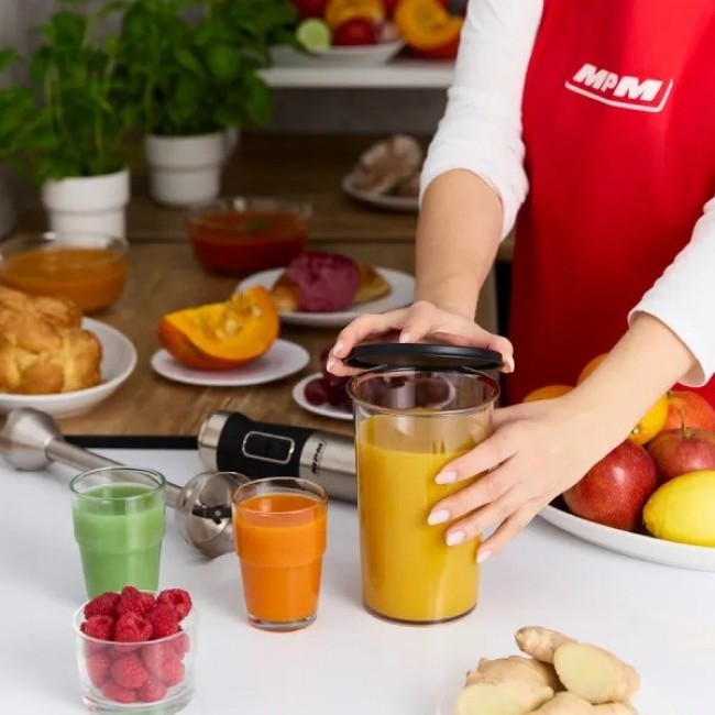 MPM MBL-42M hand blender - set 1500 W Black MPM MBL-42M hand blender - set 1500 W Black