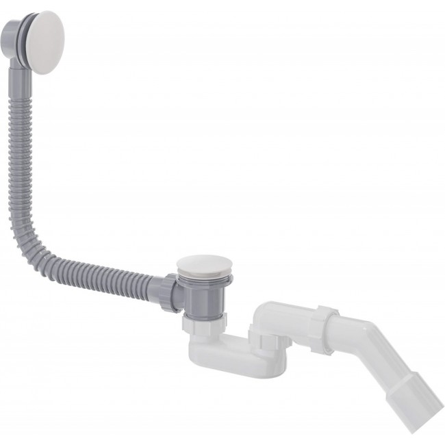 Click-clack bathtub siphon