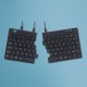 R-Go Tools Ergonomic keyboard R-Go Split Break v2 with break software, ergonomic split keyboard, QWERTY (UK), Wired, black