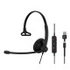 IMPACT 100 MS Mono USB-C+A - Headset - Mono