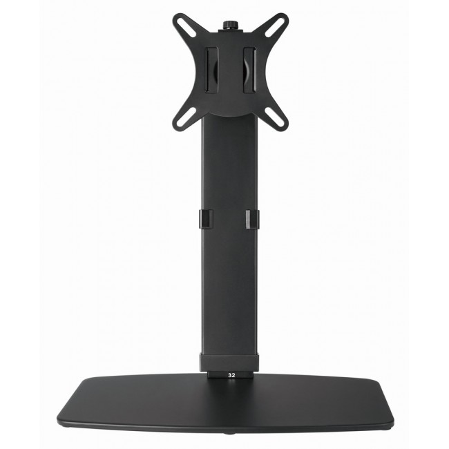 Gembird MS-D1ST-02 Height adjustable full-motion monitor desk stand, 17