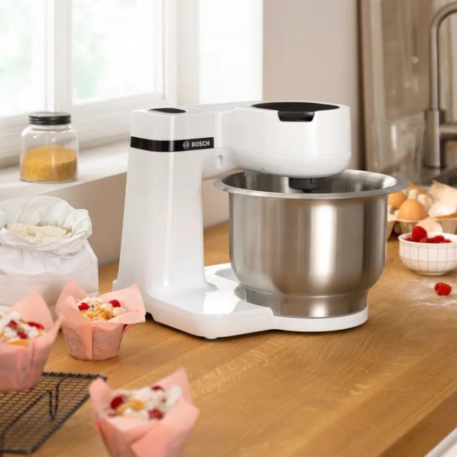 Bosch Serie 2 MUMS2EW40 food processor 700 W 3.8 L White Bosch Serie 2 MUMS2EW40 food processor 700 W 3.8 L White