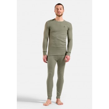 ODLO BL TOP crew neck l/s ACTIVE WARM long-sleeved thermal underwear, size M, grey