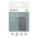 Verbatim Charge 'n' Go Magnetic Wireless Power Bank 10000mAh Grey Verbatim Charge 'n' Go Magnetic Wireless Power Bank 10000mAh Grey