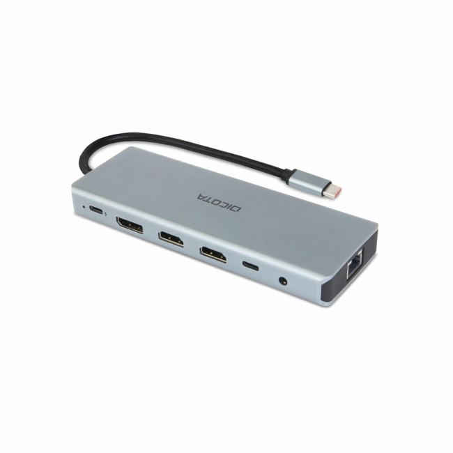 DICOTA D32065 interface hub USB 3.2 Gen 1 (3.1 Gen 1) Type-C Silver DICOTA D32065 interface hub USB 3.2 Gen 1 (3.1 Gen 1) Type-C Silver