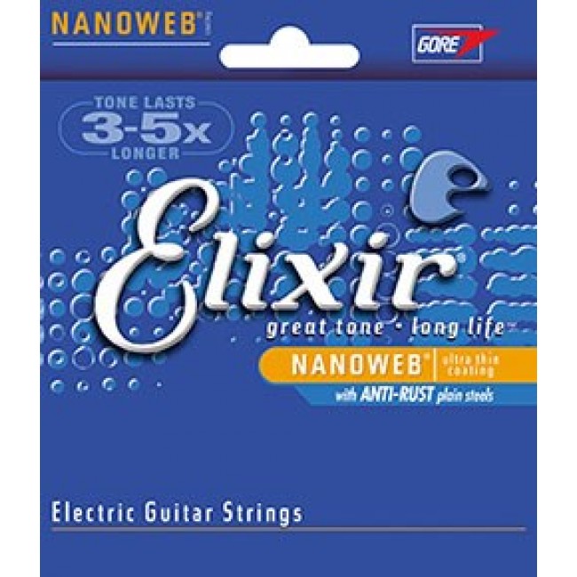 Elixir Strings 12002 - Electric guitar strings, (09-42) NW, 6 pcs.
