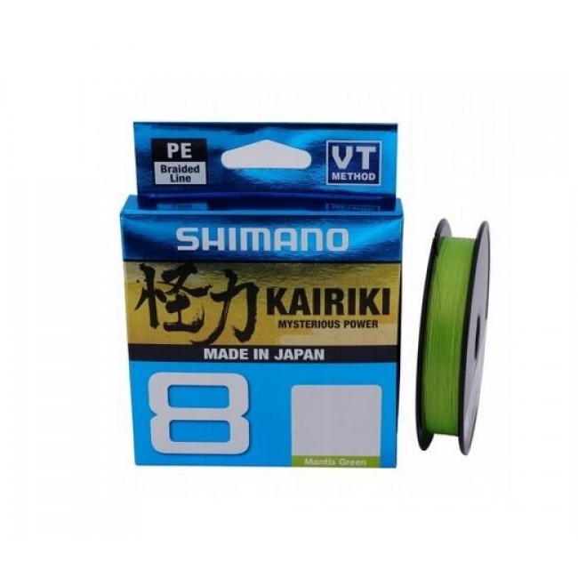 Braid Shimano Kairiki 8 0,060mm 150m 5,3kg M. Green