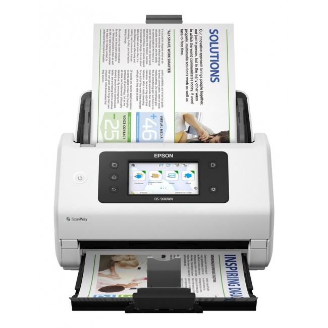 Epson WorkForce DS-900WN Sheet-fed scanner 600 x 600 DPI A4 White Epson WorkForce DS-900WN Sheet-fed scanner 600 x 600 DPI A4 White