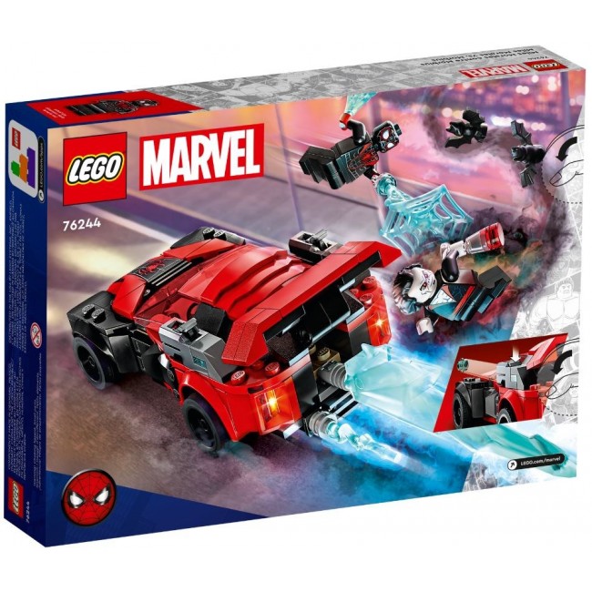 LEGO SUPER HEROES 76244 MILES MORALES VS. MORBIUS