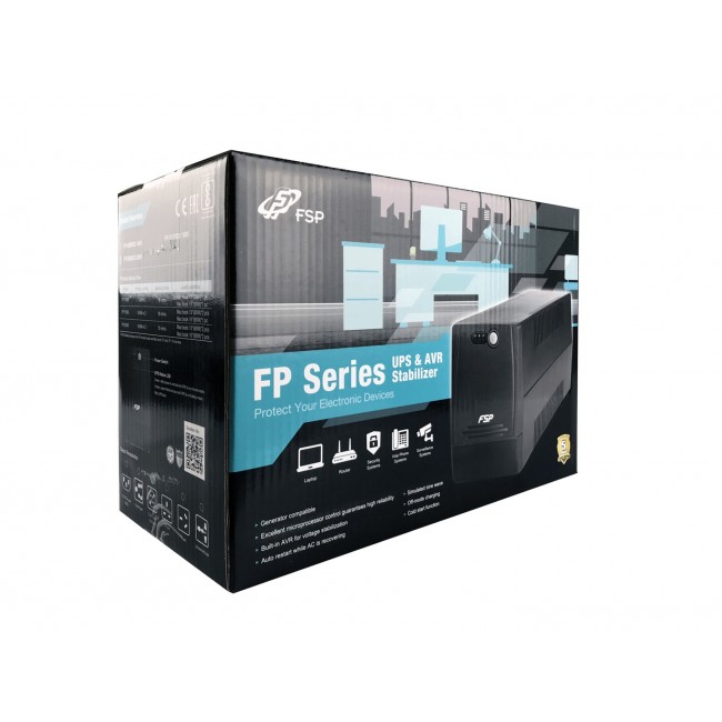 FSP FP 1500 uninterruptible power supply (UPS) Line-Interactive 1.5 kVA 900 W 4 AC outlet(s)