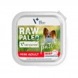 VETEXPERT Raw Paleo Pate Mini Adult Beef - wet dog food - 150 g