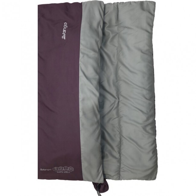 VANGO SLEEPING BAG KANTO SINGLE PURPLE VANGO SLEEPING BAG KANTO SINGLE PURPLE