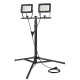 Double spotlight 2x50W SMD LED 8500lm 230V on tripod 1.8m Double spotlight 2x50W SMD LED 8500lm 230V on tripod 1.8m