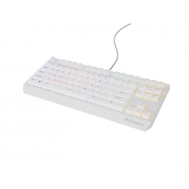 GENESIS Thor 230 TKL keyboard Gaming USB + RF Wireless + Bluetooth QWERTY White