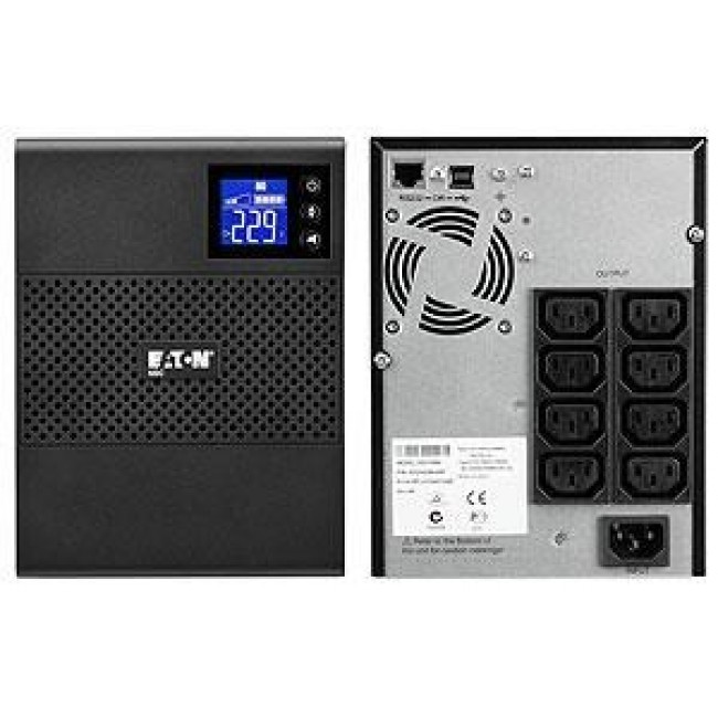 Eaton 5SC1500i uninterruptible power supply (UPS) 1.5 kVA 1050 W 8 AC outlet(s) Eaton 5SC1500i uninterruptible power supply (UPS) 1.5 kVA 1050 W 8 AC outlet(s)
