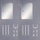 ACTION BASE 6 CLEAR COLOR [MIRROR STICKERS SET]
