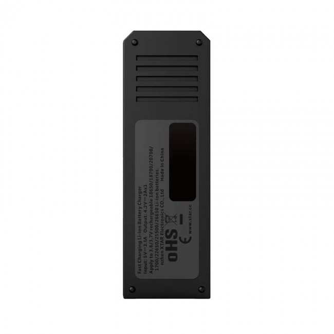 Battery charger Li-ion 18650 USB-C - 1 slot Battery charger Li-ion 18650 USB-C - 1 slot