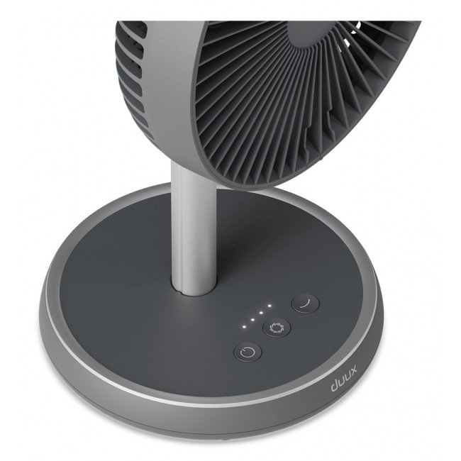 Duux Rize Flex Stand Fan Grey Diameter 21 cm