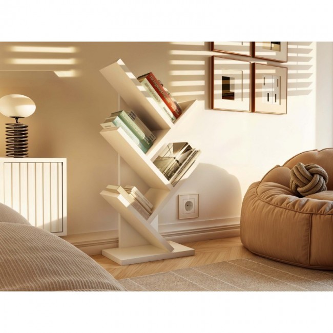 FUNNY MINI WHITE BOOKCASE FUNNY MINI WHITE BOOKCASE