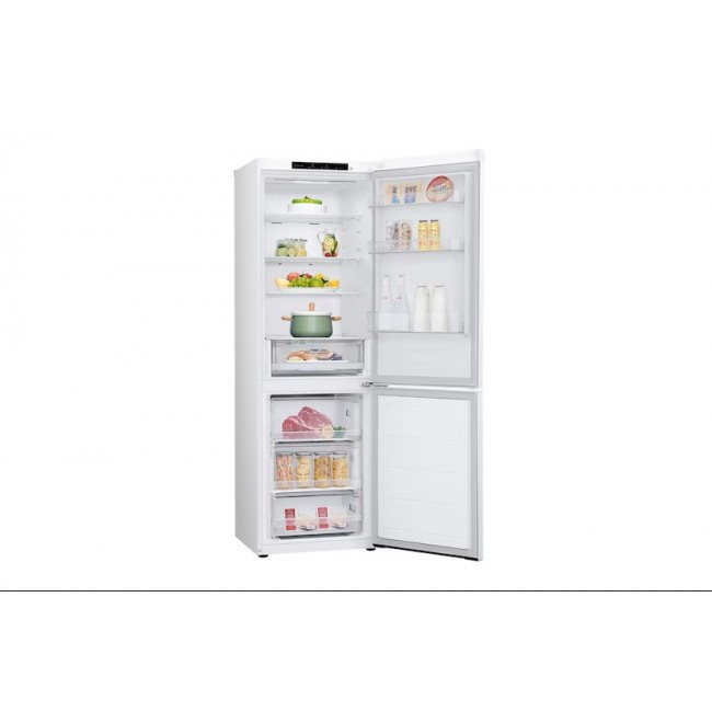 LG NatureFRESH GBV21L0ESW Fridge Freezer - White - E Rated