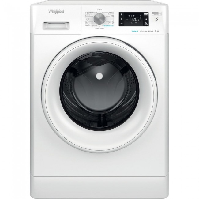 Whirlpool FFB 8258 WV EE washing machine Front-load 8 kg 1151 RPM White