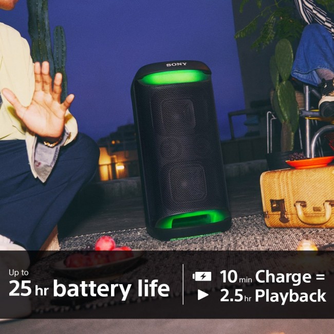 Sony XV500 Party speaker Black Sony XV500 Party speaker Black