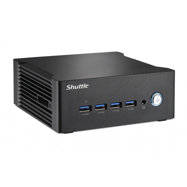 Shuttle Nano PC NT10H5, Intel Core Ultra 5 125H, Intel Arc graphics, 2xHDMI, 2xUSB 4.0 (DP), 2x2.5Gbit LAN, incl. VESA 24/7 permanent operation